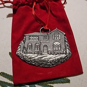 2005 MGIC Limited Edition A. Schumann Pewter Christmas Ornament w/ Pouch